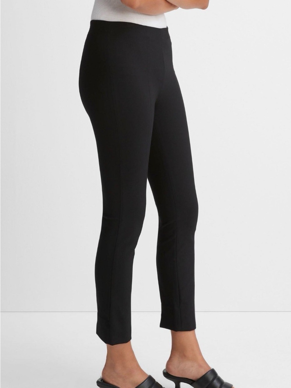 Vince Women's Black Slim Stretch Dress Pants